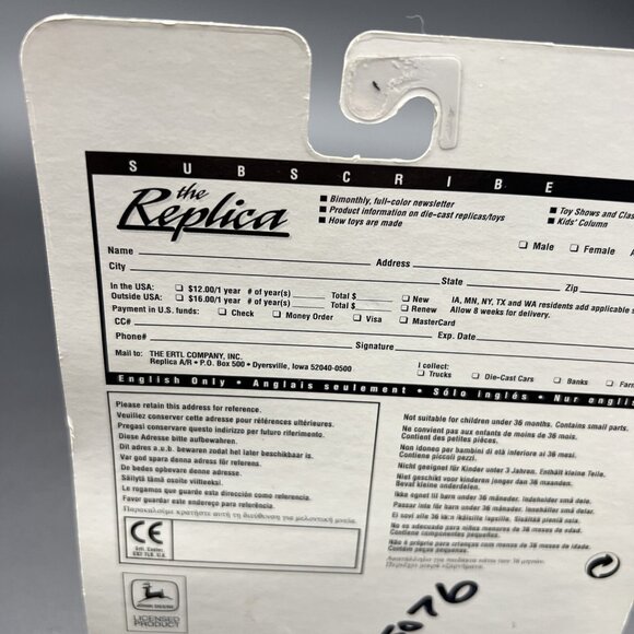 Ertl John Deere Dealership Pickup 1/64 - ERTL 5076 - Vintage 2000 - New NOS - Picture 7 of 12